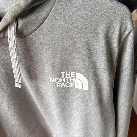 The North Face Gray Pullover Hoodie Men’s Size L - Picture 3 of 4